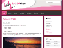 Tablet Screenshot of ludothek-wohlen.ch